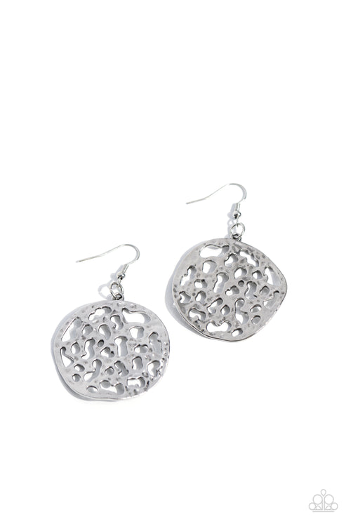 Holey Heirloom Silver Earrings