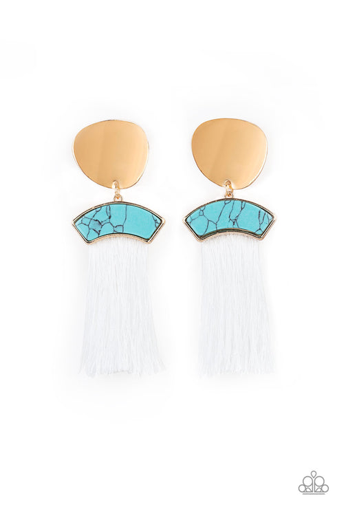Insta Inca Blue Post Earrings