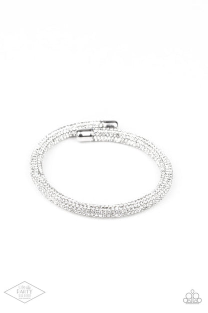 Stageworthy Sparkle White Bracelet