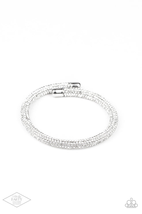 Stageworthy Sparkle White Bracelet