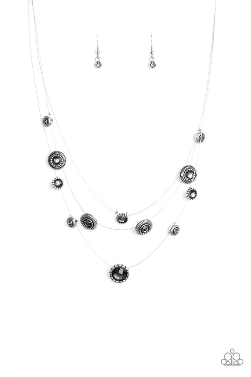 SHEER Thing! Silver  Necklace