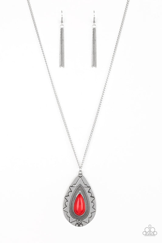 Sedona Solstice Red
Necklace Paparazzi