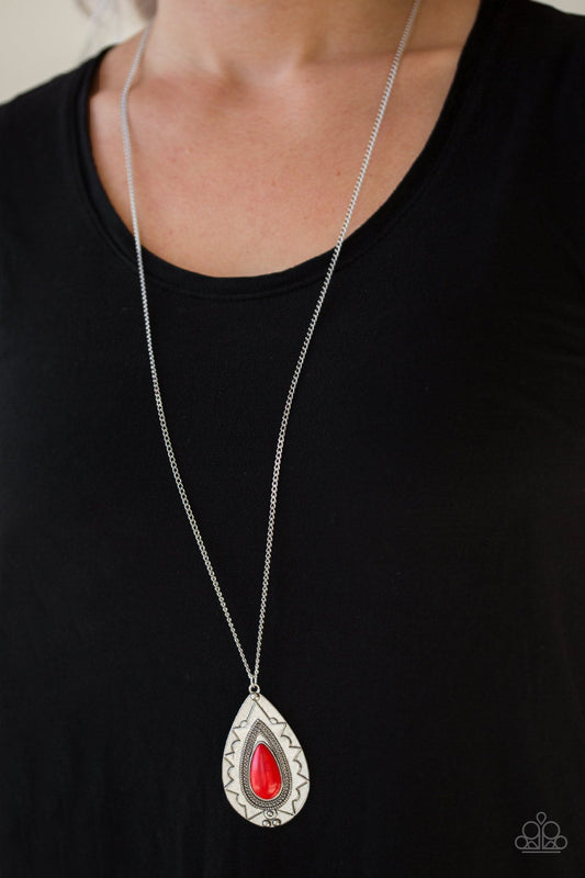 Sedona Solstice Red
Necklace Paparazzi