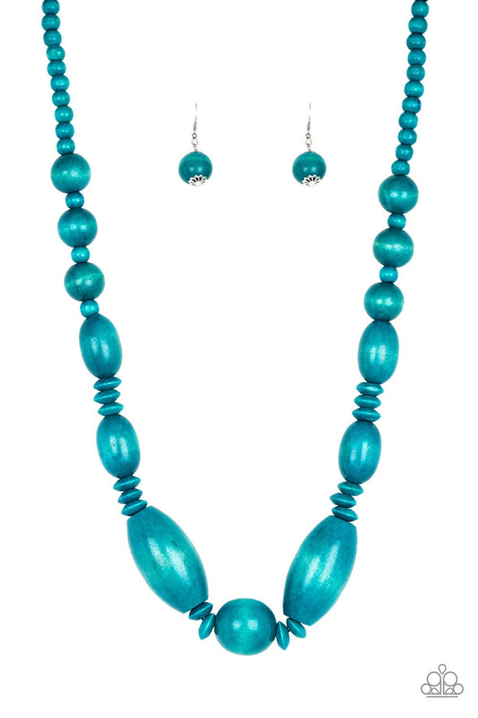 Summer Breezin Blue Necklace - Daria's Blings N Things