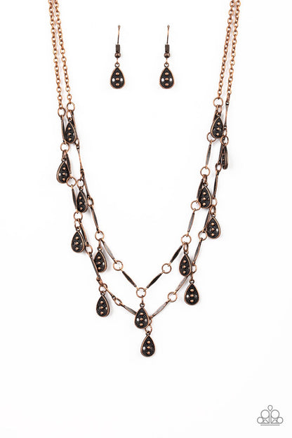 Galapagos Gypsy Copper Necklace Paparazzi