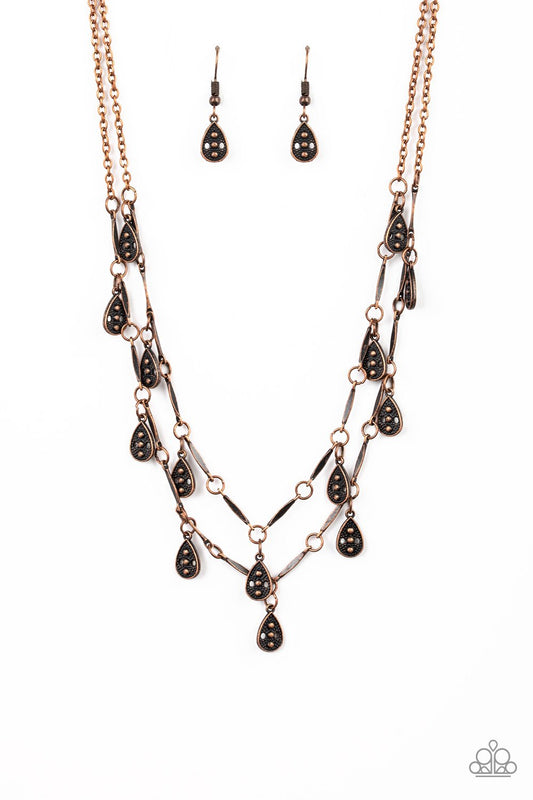 Galapagos Gypsy Copper Necklace Paparazzi