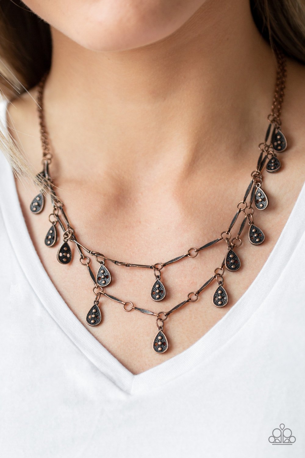 Galapagos Gypsy Copper Necklace Paparazzi