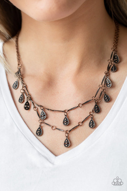 Galapagos Gypsy Copper Necklace Paparazzi