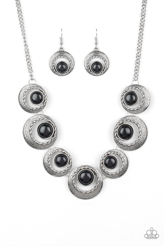 Lions, Tigers, and Bears Black Necklace