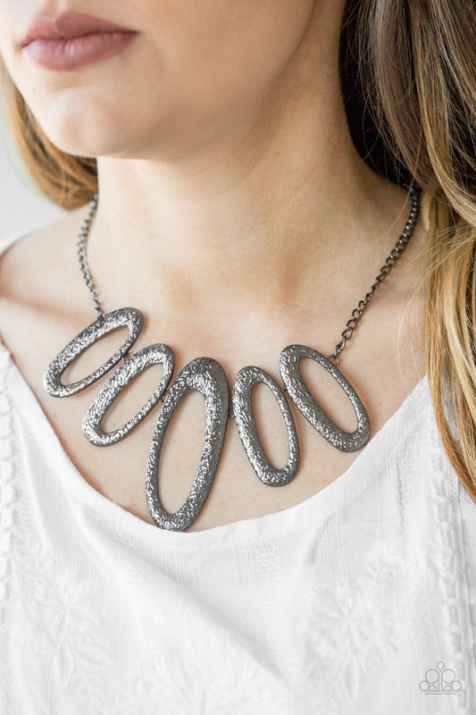 Easy, TIGRESS! Black Necklace - Daria's Blings N Things