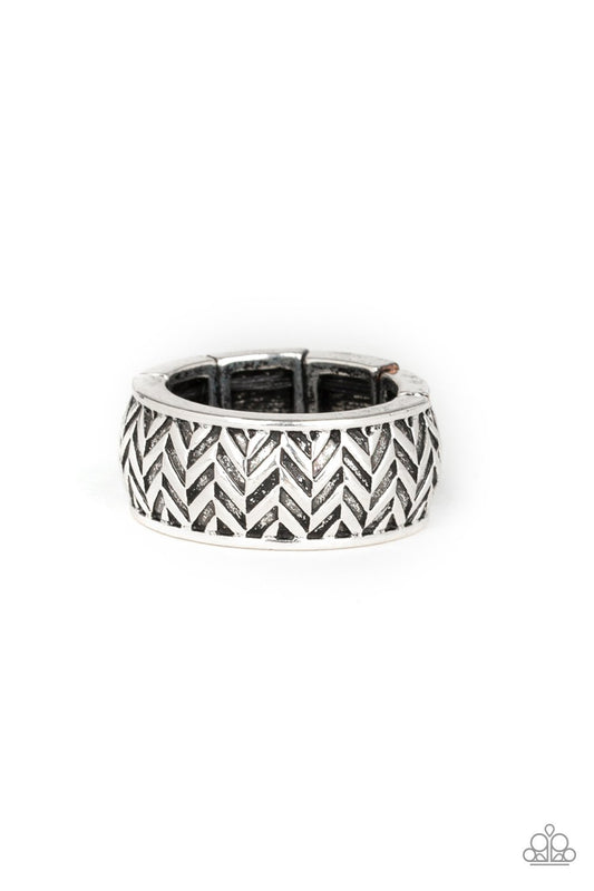 Survival Skills Silver Ring