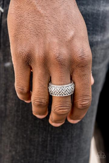 Survival Skills Silver Ring