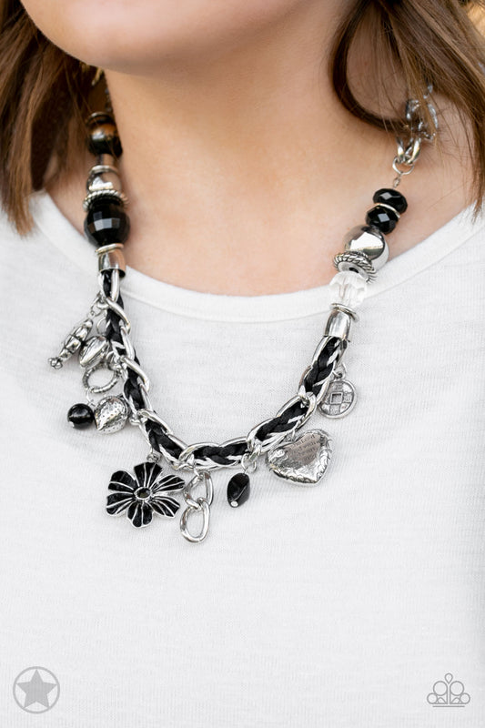 Charmed, I Am Sure Black Necklace - Daria's Blings N Things