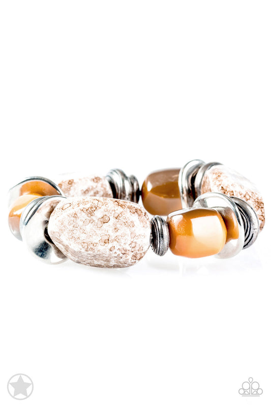 Glaze of Glory Peach Bracelet - Daria's Blings N Things