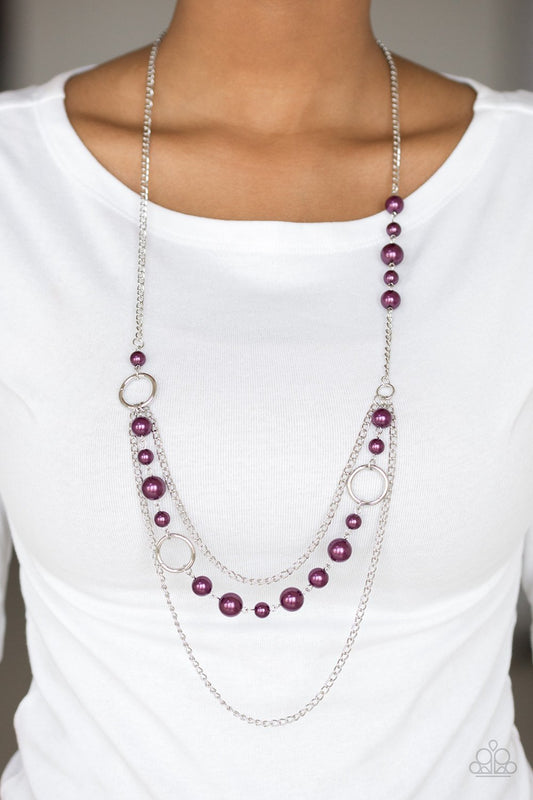 Party Dress Princess Purple Necklace - Daria's Blings N Things