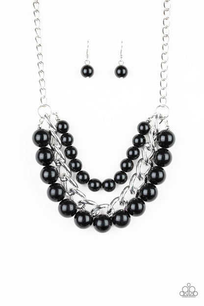 Empire State Empress Black Necklace Paparazzi
