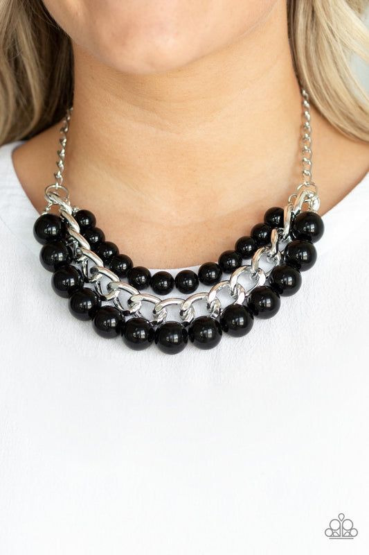 Empire State Empress Black Necklace Paparazzi