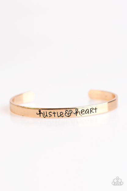 Heart Full Of Hustle
Gold Bracelet Paparazzi