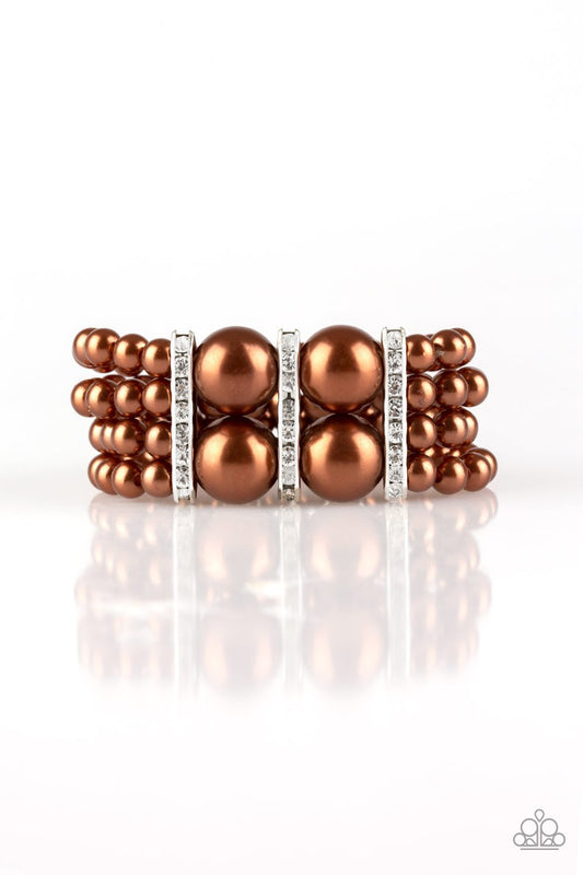 Romance Remix Brown Bracelet Paparazzi