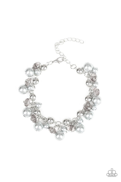 Kensington Kiss Silver Bracelet Paparazzi