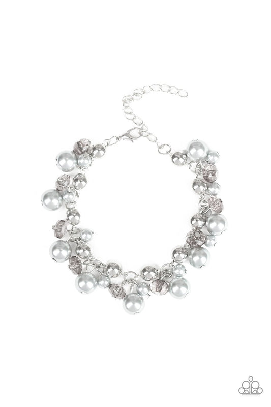 Kensington Kiss Silver Bracelet Paparazzi
