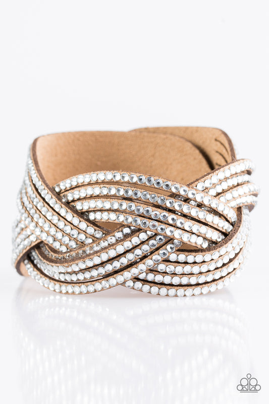 Big City Shimmer Brown Bracelet - Daria's Blings N Things