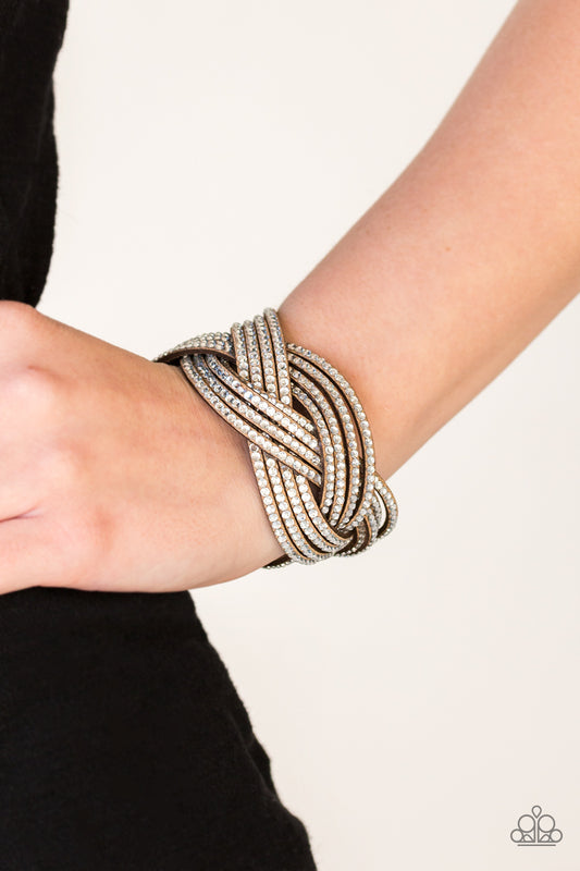 Big City Shimmer Brown Bracelet - Daria's Blings N Things