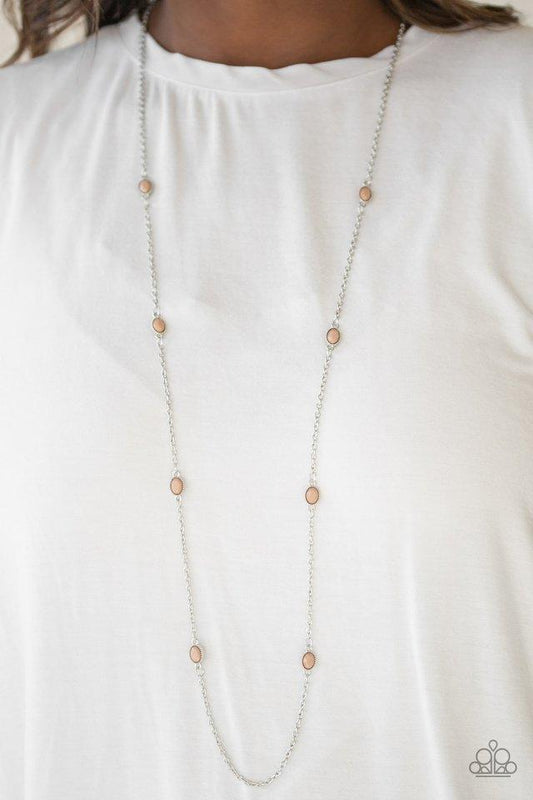 In Season Brown Necklace Paparazzi