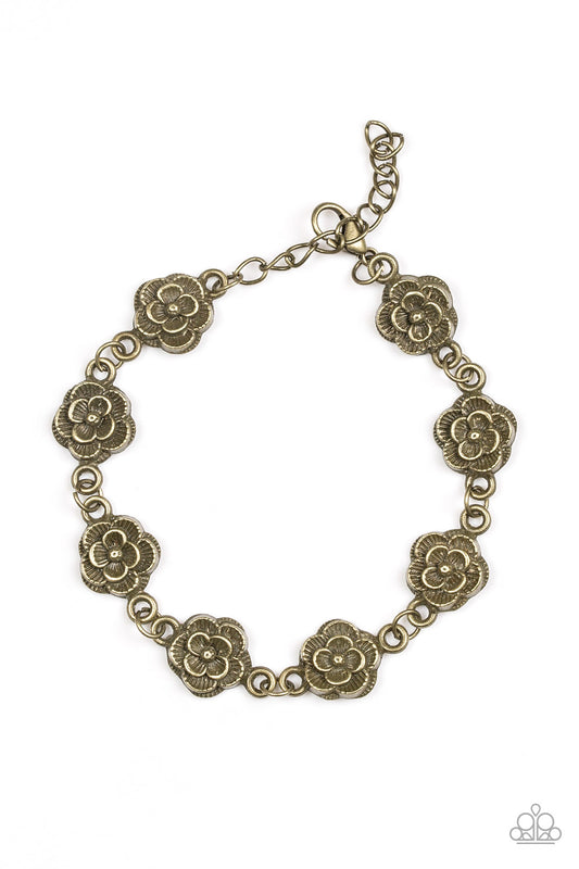Wildflower Wonderland Brass
Bracelet - Daria's Blings N Things
