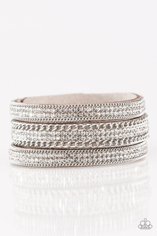 Dangerously Drama Queen Silver Bracelet Paparazzi