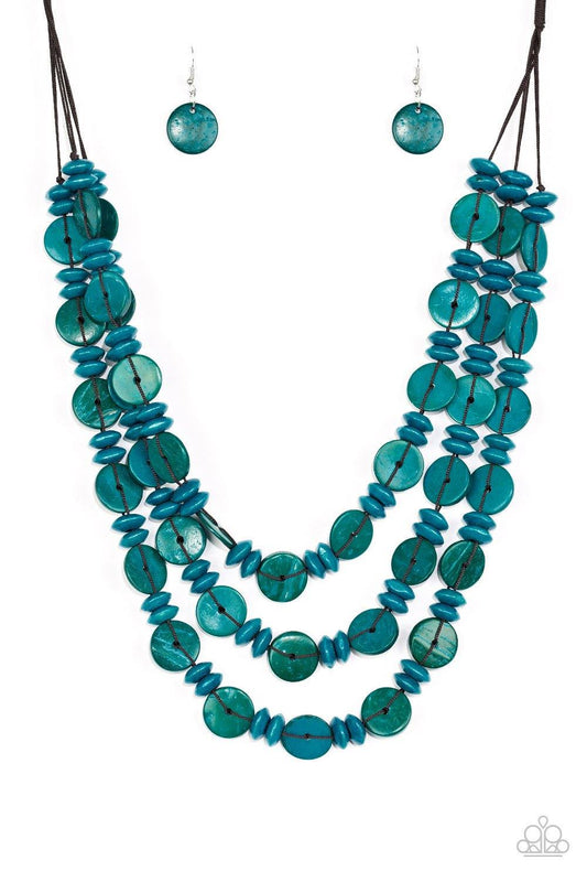 Barbados Bopper Blue
Necklace - Daria's Blings N Things