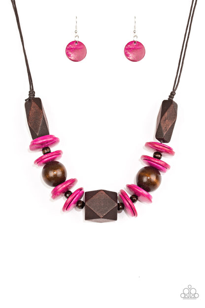 Pacific Paradise Pink Necklace