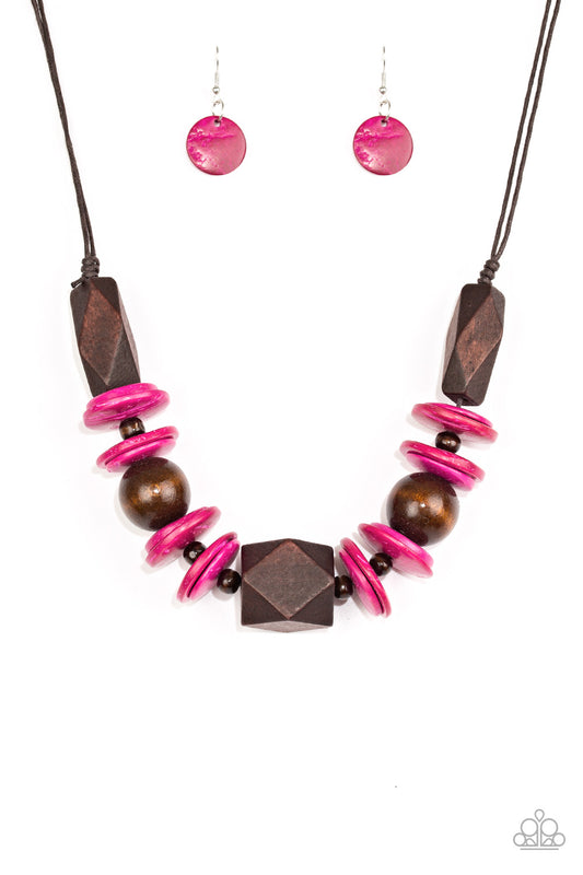Pacific Paradise Pink Necklace