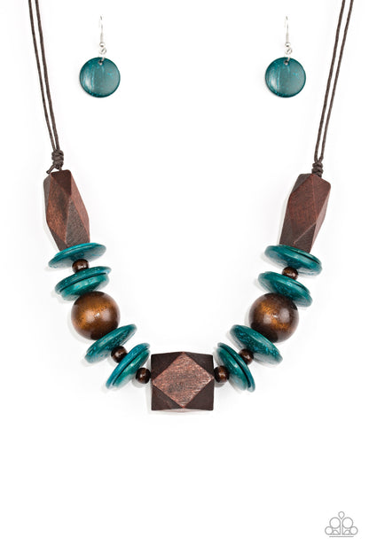Pacific Paradise Blue Necklace