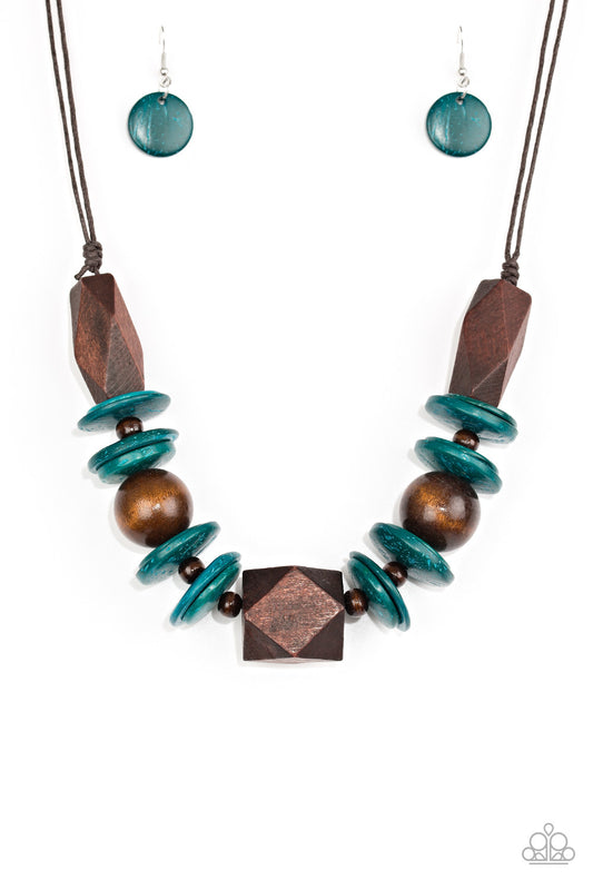 Pacific Paradise Blue Necklace