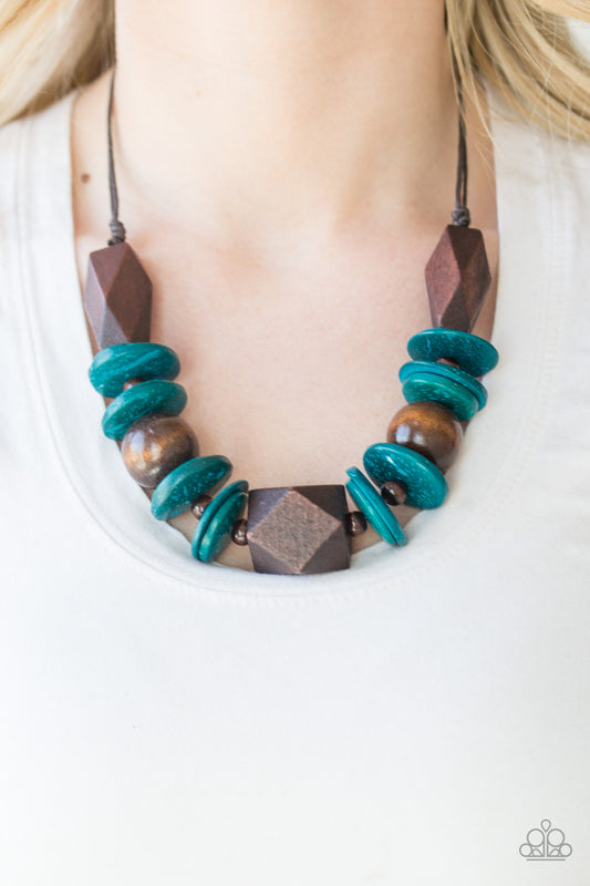 Pacific Paradise Blue Necklace