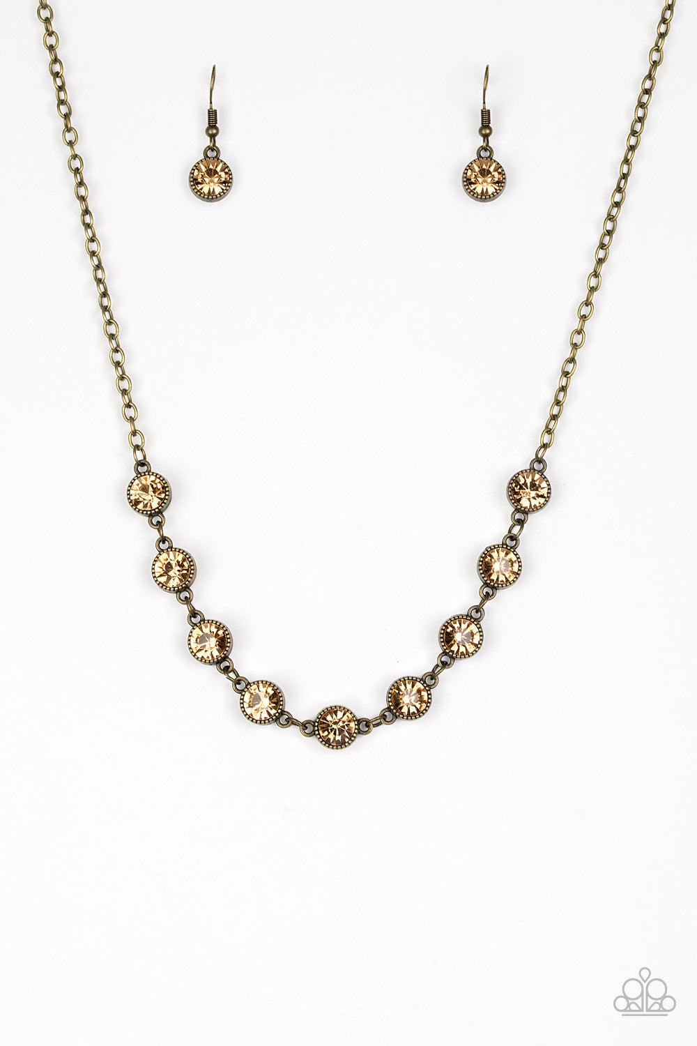 Starlit Socials Brass
Necklace