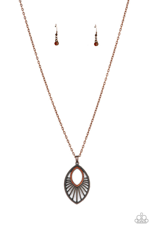 Court Couture Copper Necklace