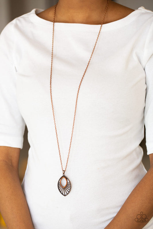 Court Couture Copper Necklace