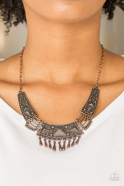 STEER It Up Copper Necklace
