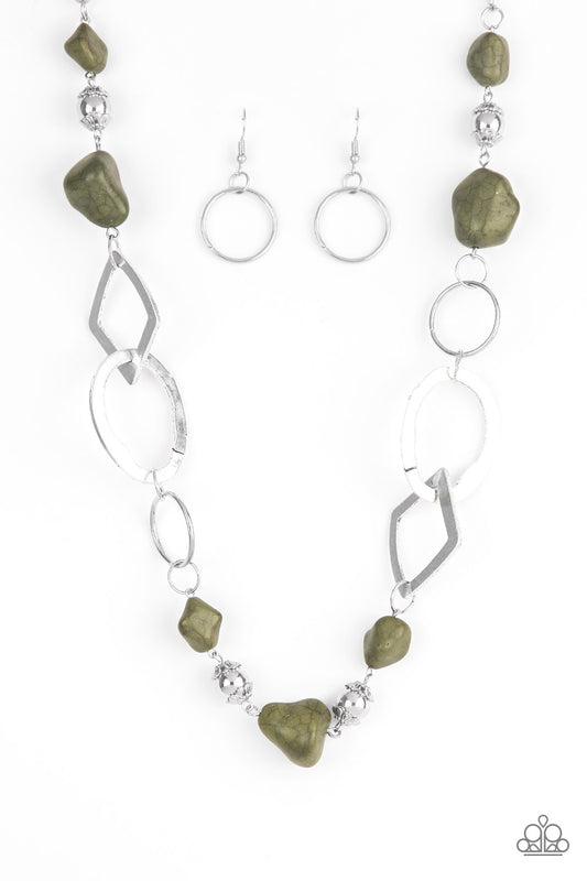 That's TERRA-ific! Green Necklace Paparazzi
