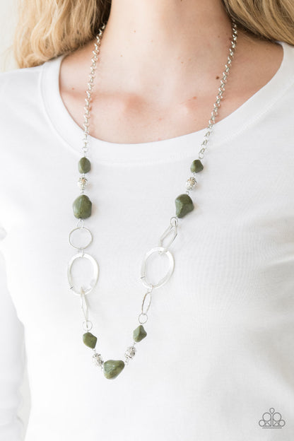 That's TERRA-ific! Green Necklace Paparazzi
