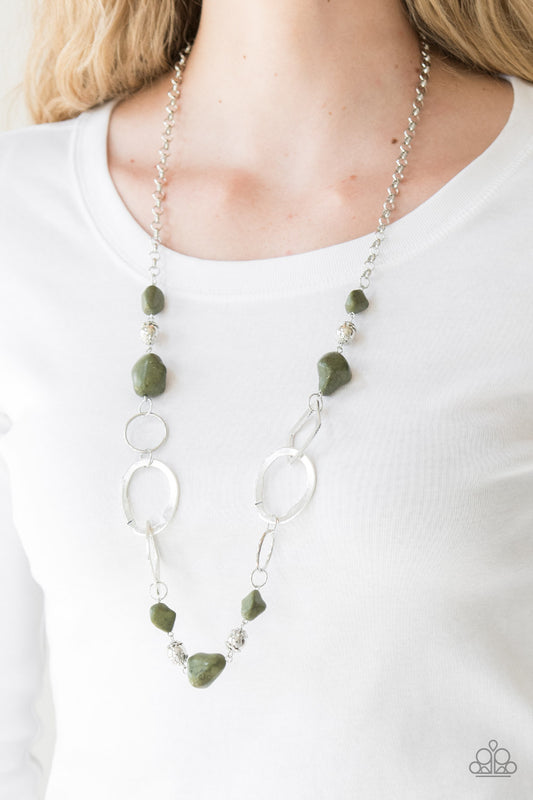 That's TERRA-ific! Green Necklace Paparazzi