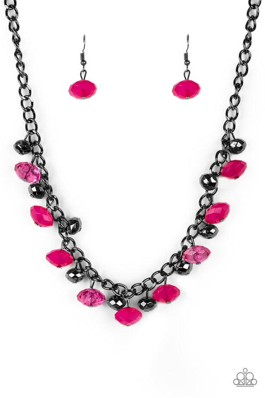 Runway Rebel Pink Necklace Paparazzi