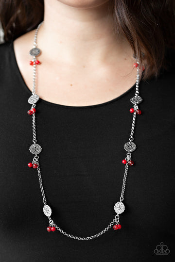 Color Boost Red Necklace Paparazzi