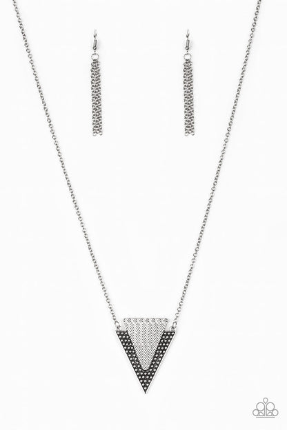 Ancient Aztec Silver Necklace - Daria's Blings N Things