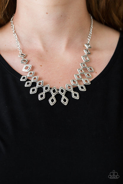 Geocentric Silver
Necklace - Daria's Blings N Things