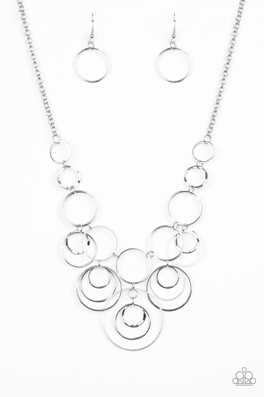 Break The Cycle Silver Necklace - Daria's Blings N Things