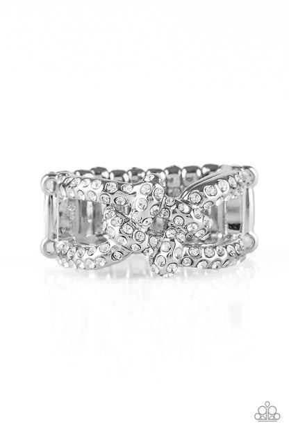 Can Only Go UPSCALE From Here White Ring - Daria's Blings N Things