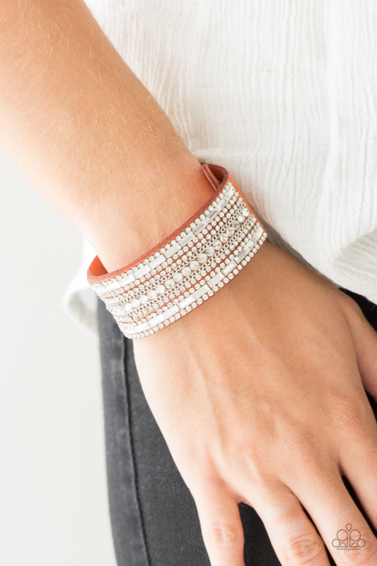 Rebel Radiance Orange Bracelet - Daria's Blings N Things